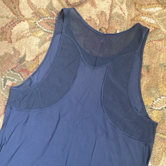Lululemon Black Tank Top with Side Mesh on the Back - Picture 5 of 7